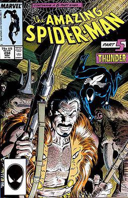 Amazing Spider-Man 294 Cover Kraven