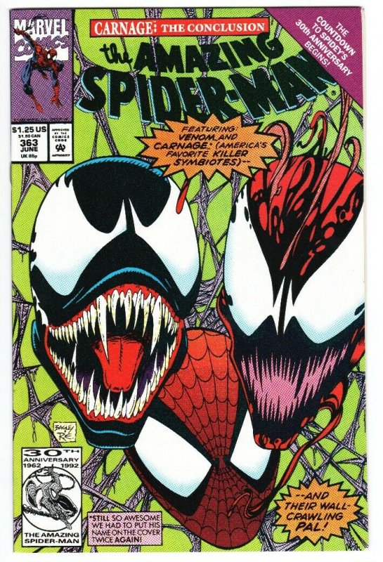 Amazing Spider-Man 363 Cover