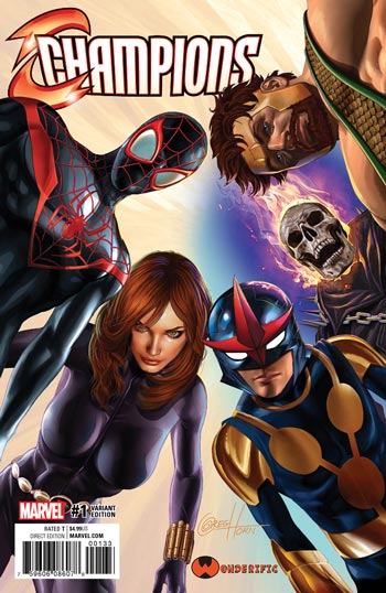 Cover to Champions #1